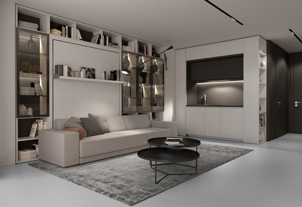 STUDIO LIVING +- 30M2 - FAIRE DE L'ESPACE, DOUBLEZ VOTRE ESPACE