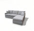 Comfy Lux sofa bed with storage chaise-longue