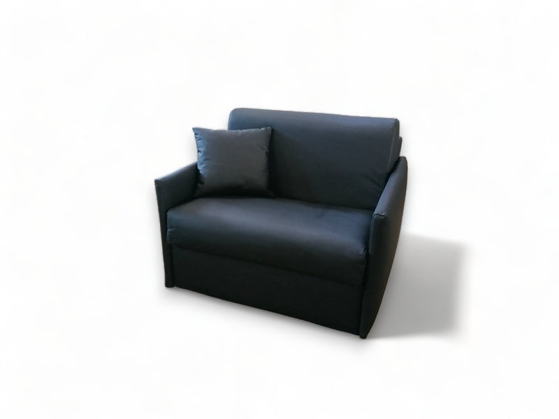 Bonbon Comfy chair bed, 3cm wide arm single bed