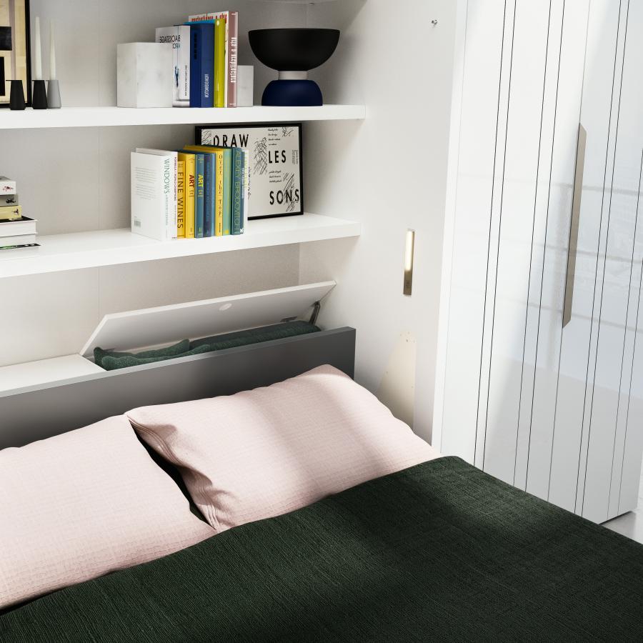 Penelope 2 Board, Wall bed - Bonbon Compact Living