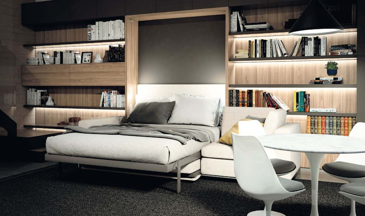 Tonale 201 and 281, Wall bed - Bonbon Compact Living