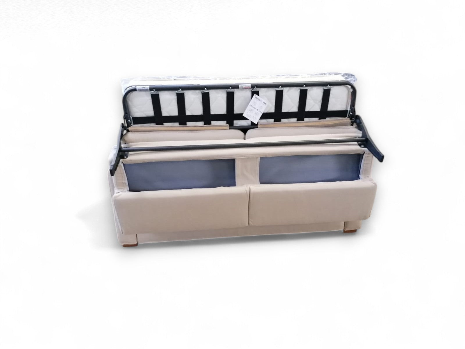 London Soft Lux sofa bed pillow storage