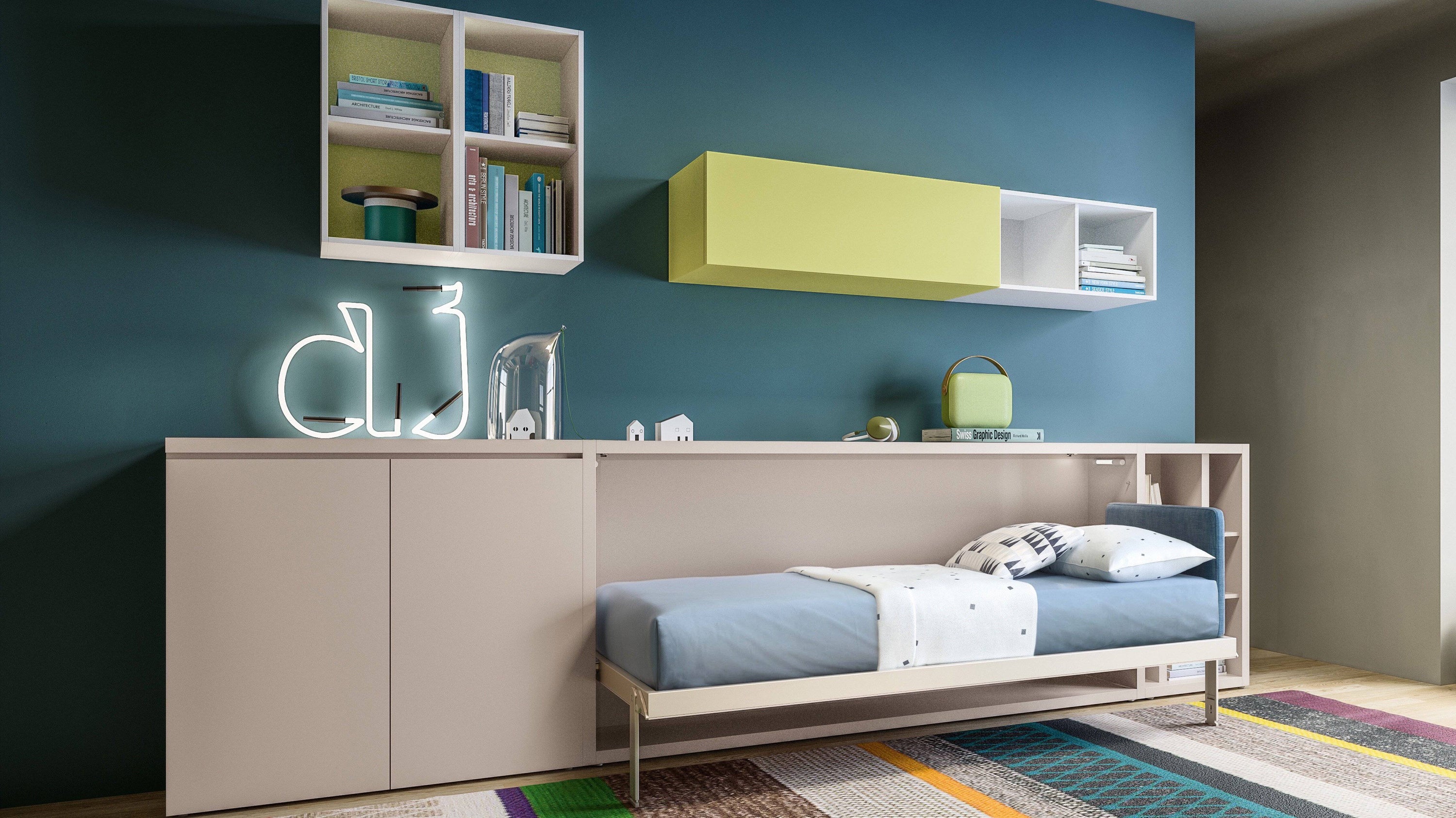 Kali 90/120 Standard, Wall bed - Bonbon Compact Living