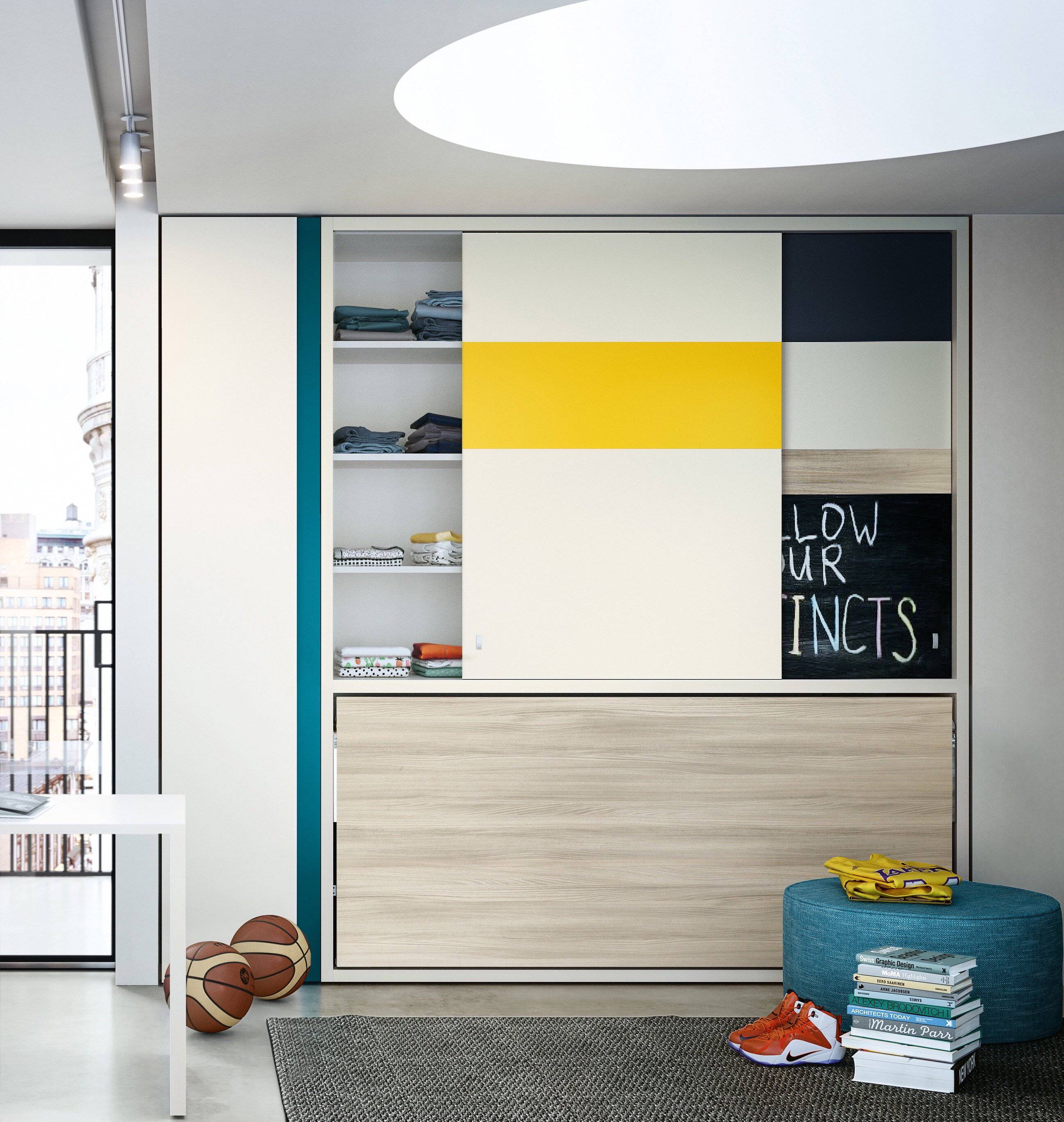 Kali Ponte, Wall bed - Bonbon Compact Living