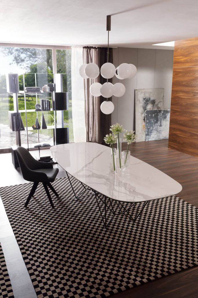 File 8 Fisso, Dining table - Bonbon Compact Living