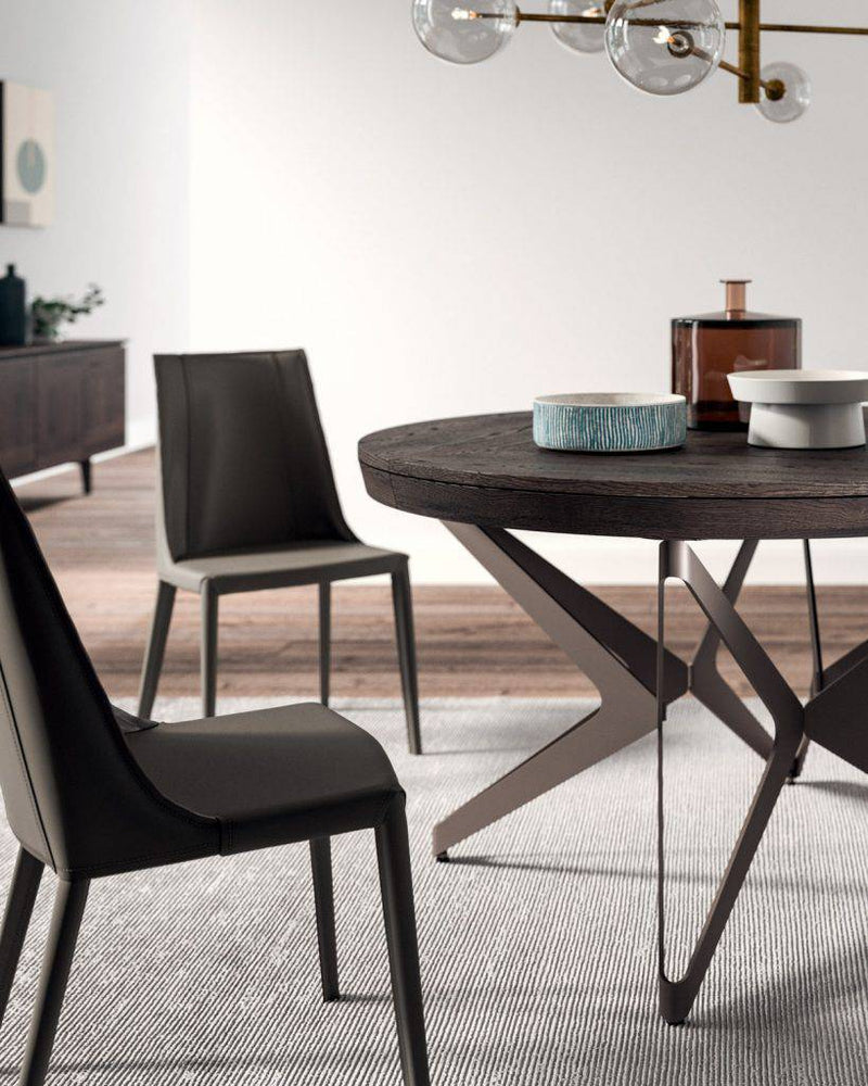 BIG round, Extendable dining table - Bonbon Compact Living