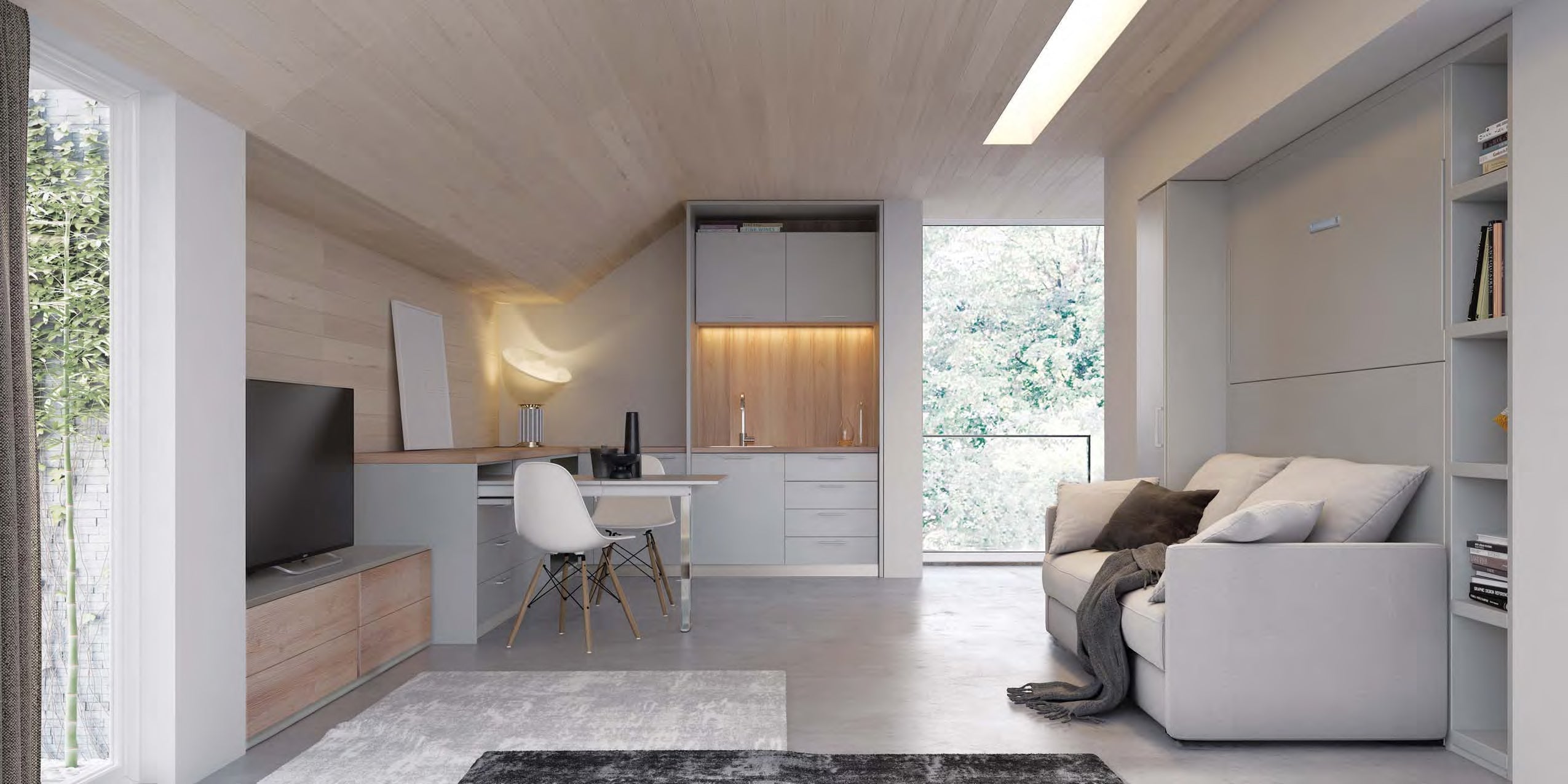 Horizontal Wall Bed | Murphy Bed Systems.