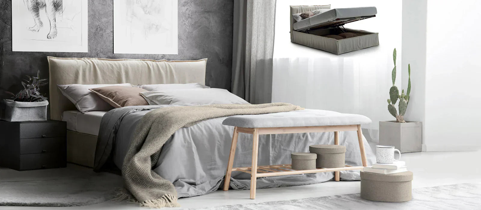 Luxury Storage beds London