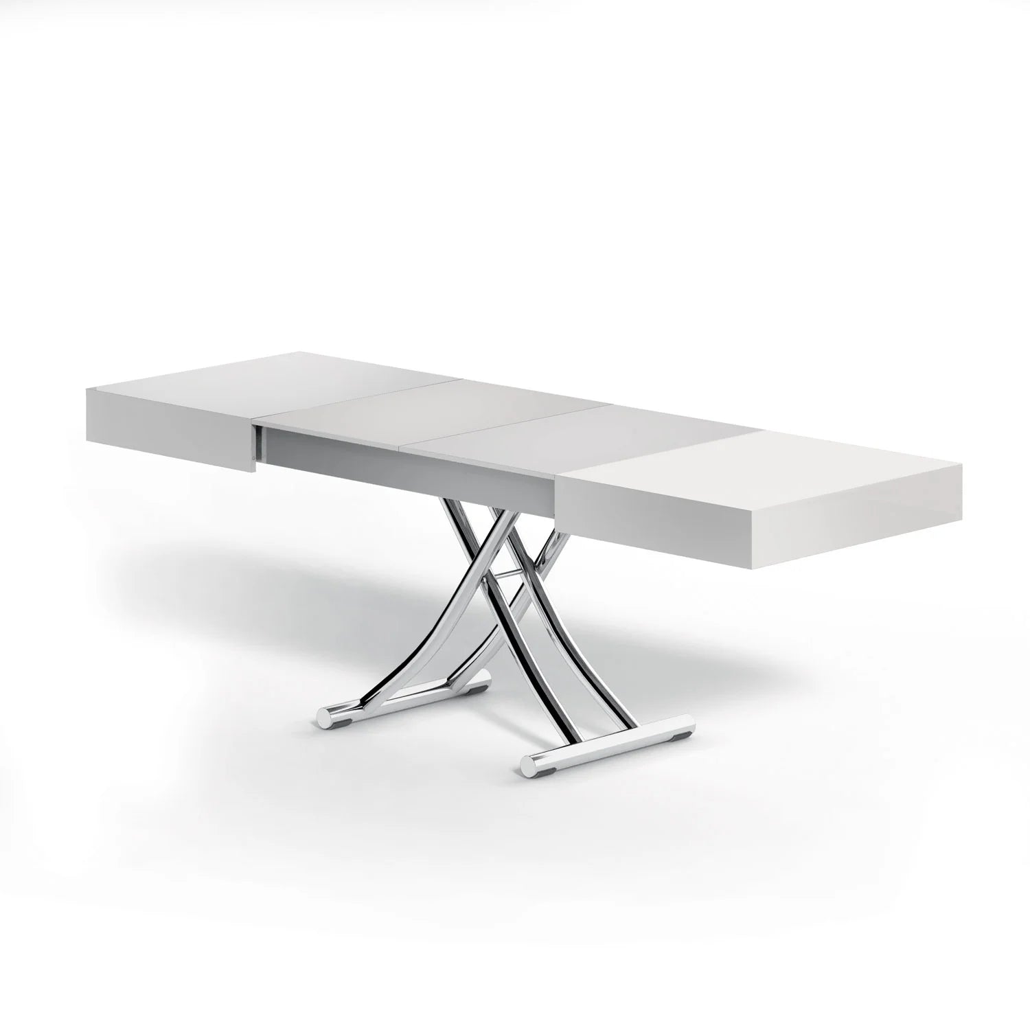 Box transforming coffee to dining table 