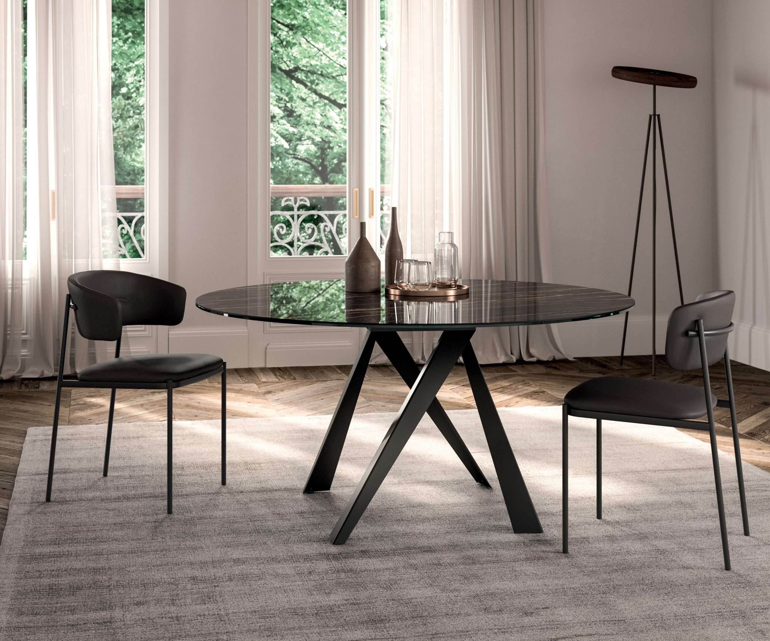 Ego dining armchair, Seating 