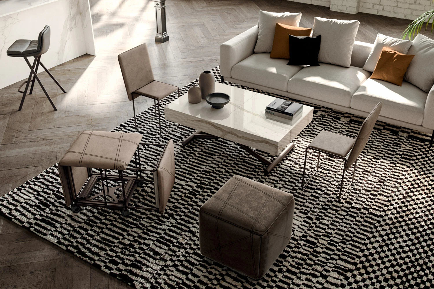 Box coffee to dining table 