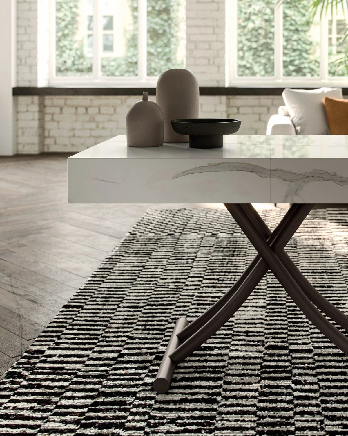Box coffee to dining table 
