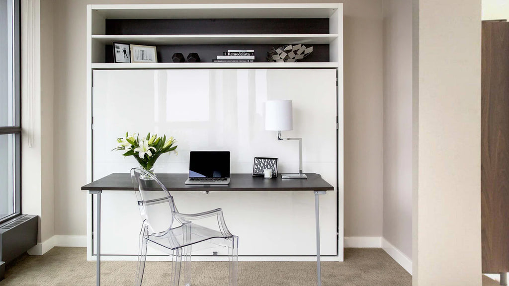 Adam Study desk, Wall bed - Bonbon Compact Living
