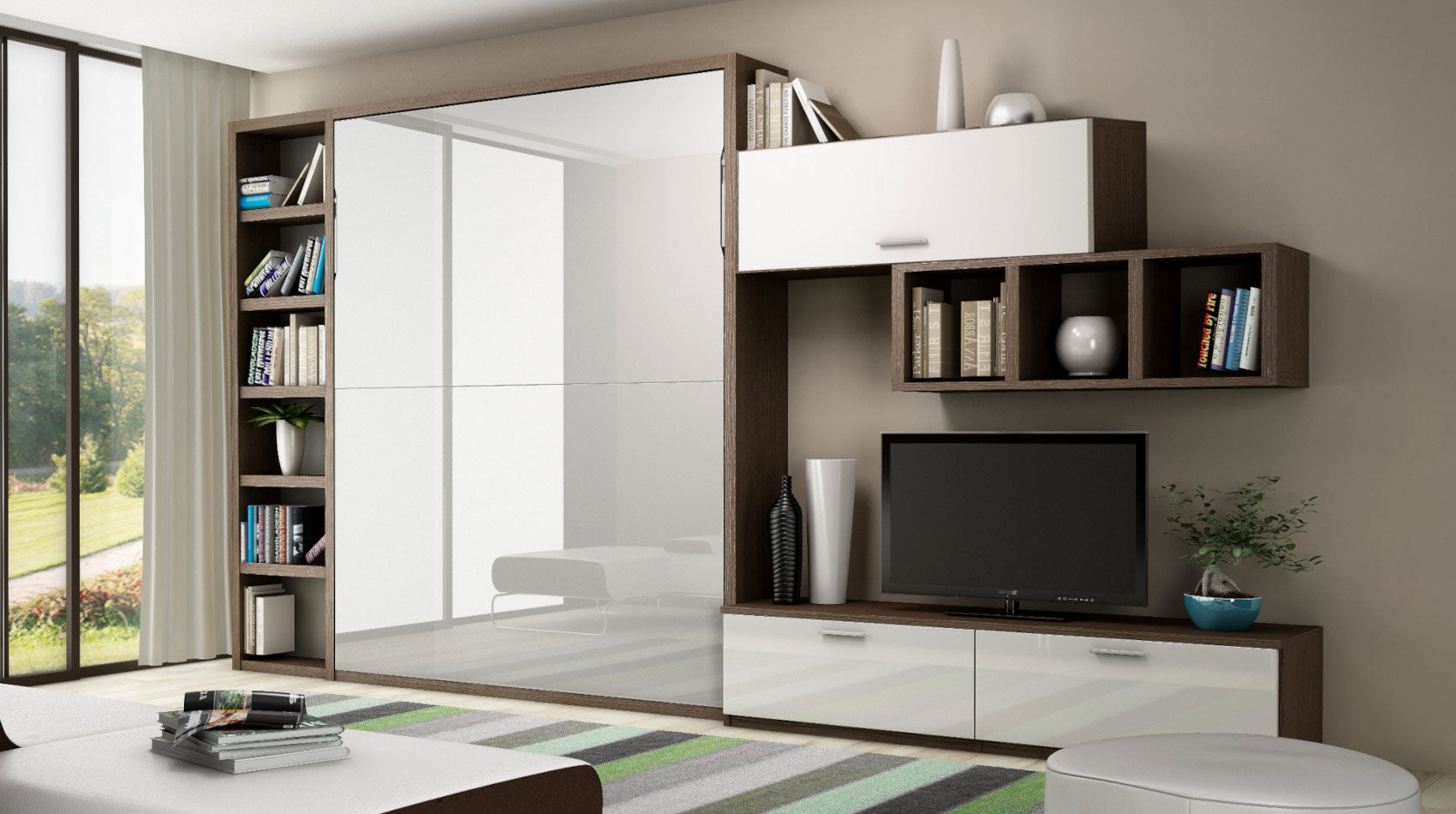 City Standard vertical wall bed