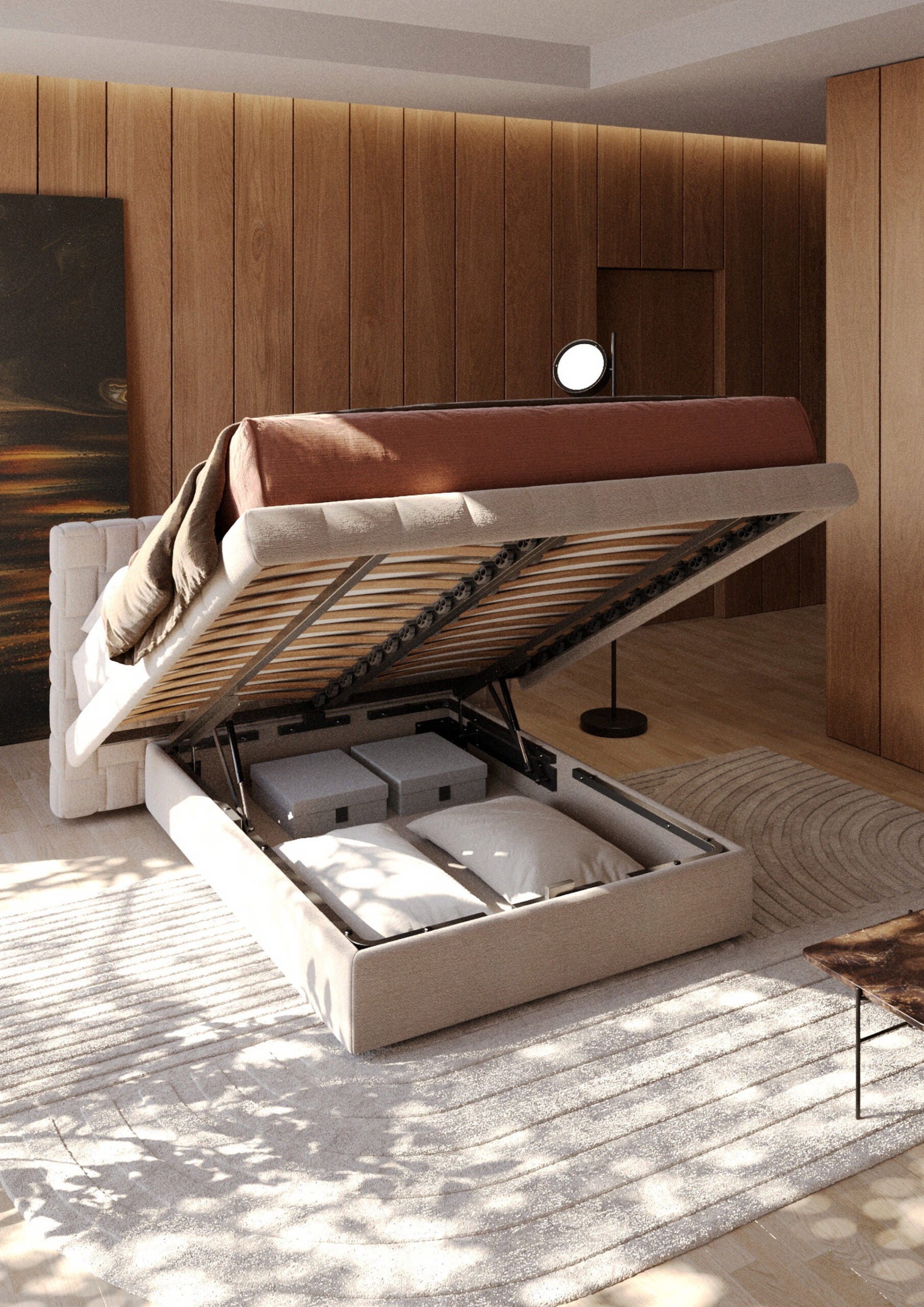 Cocos storage bed, Storage bed - Bonbon Compact Living