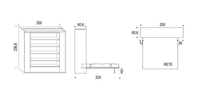 Lit escamotable Orbit Book