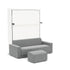Oslo wall bed wide arm