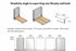 Simplicity Dining wall bed measurements 