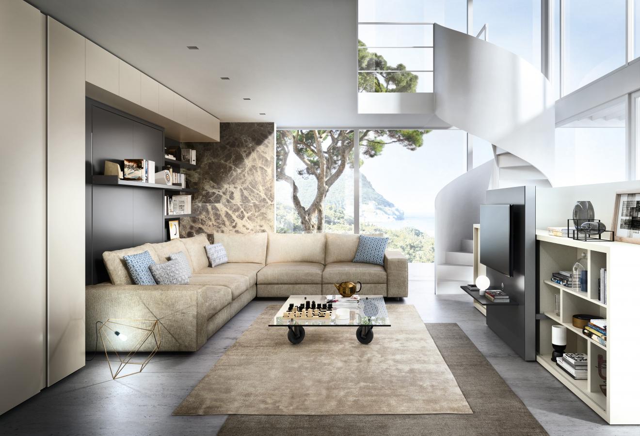 Upper Cabinets for Wall beds,  - Bonbon Compact Living
