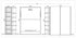 Dimensions of City TV wall bed