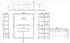 Technical drawing of the City Dining wall bed with dimensions.