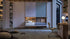 Flap Ponte horizontal wall bed by night