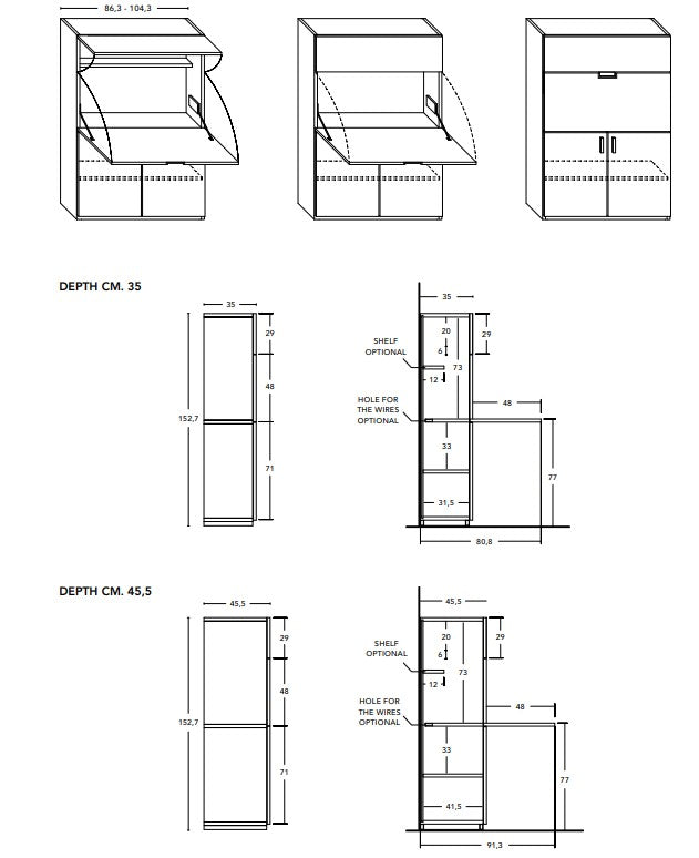 smart home office messurements