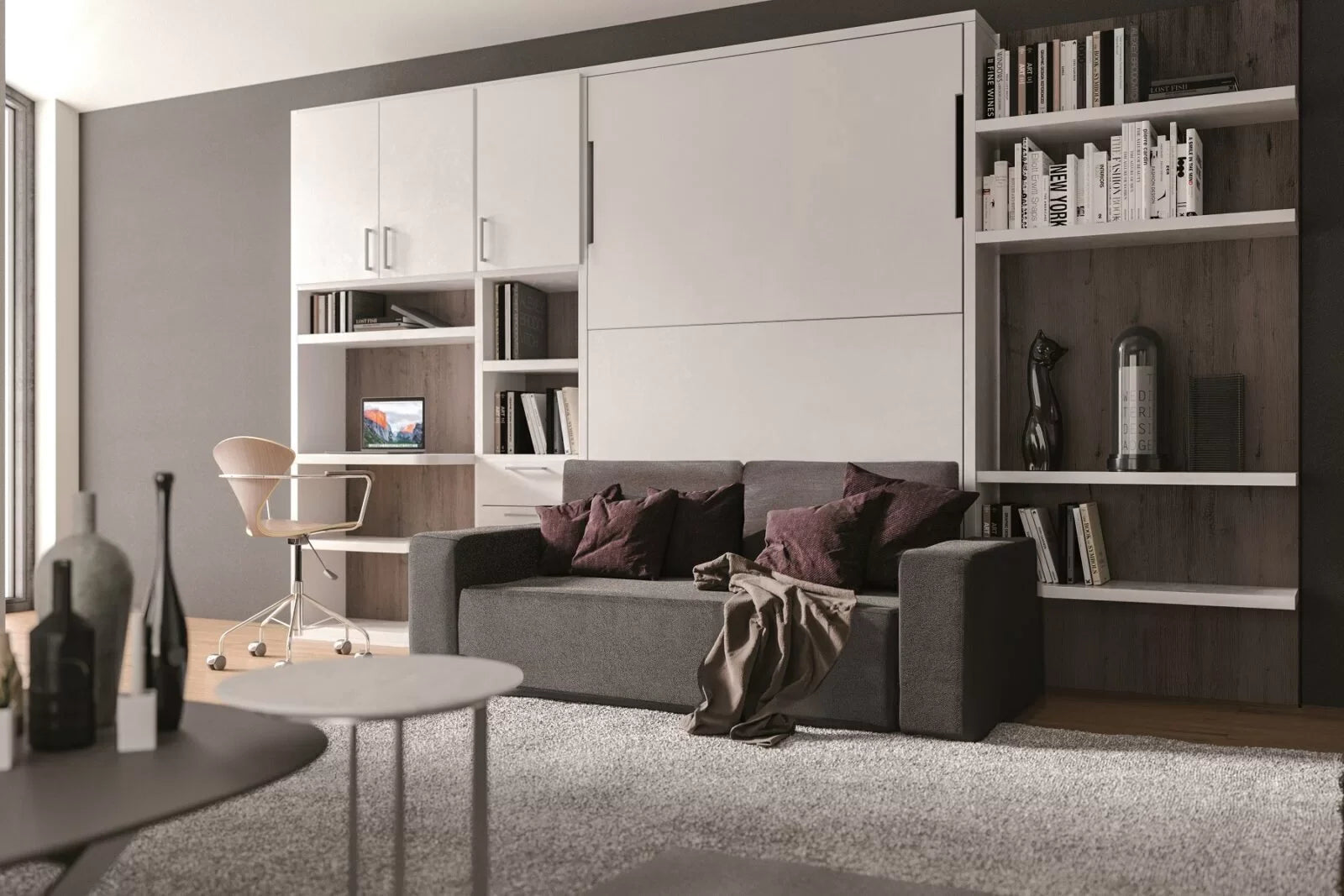 Canapé-lit mural Block