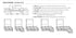 Diagram of a sectional sofa with labeled parts on a white background