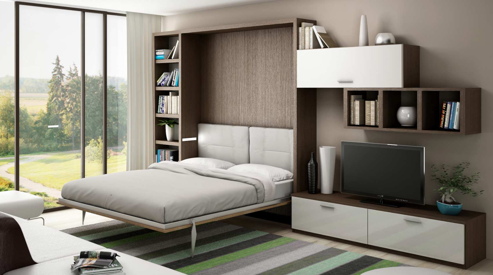 City Standard vertical wall bed