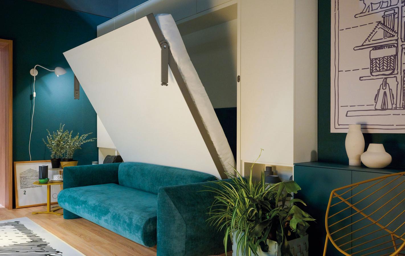 Minerva Sofa Wall bed, Wall bed - Bonbon Compact Living