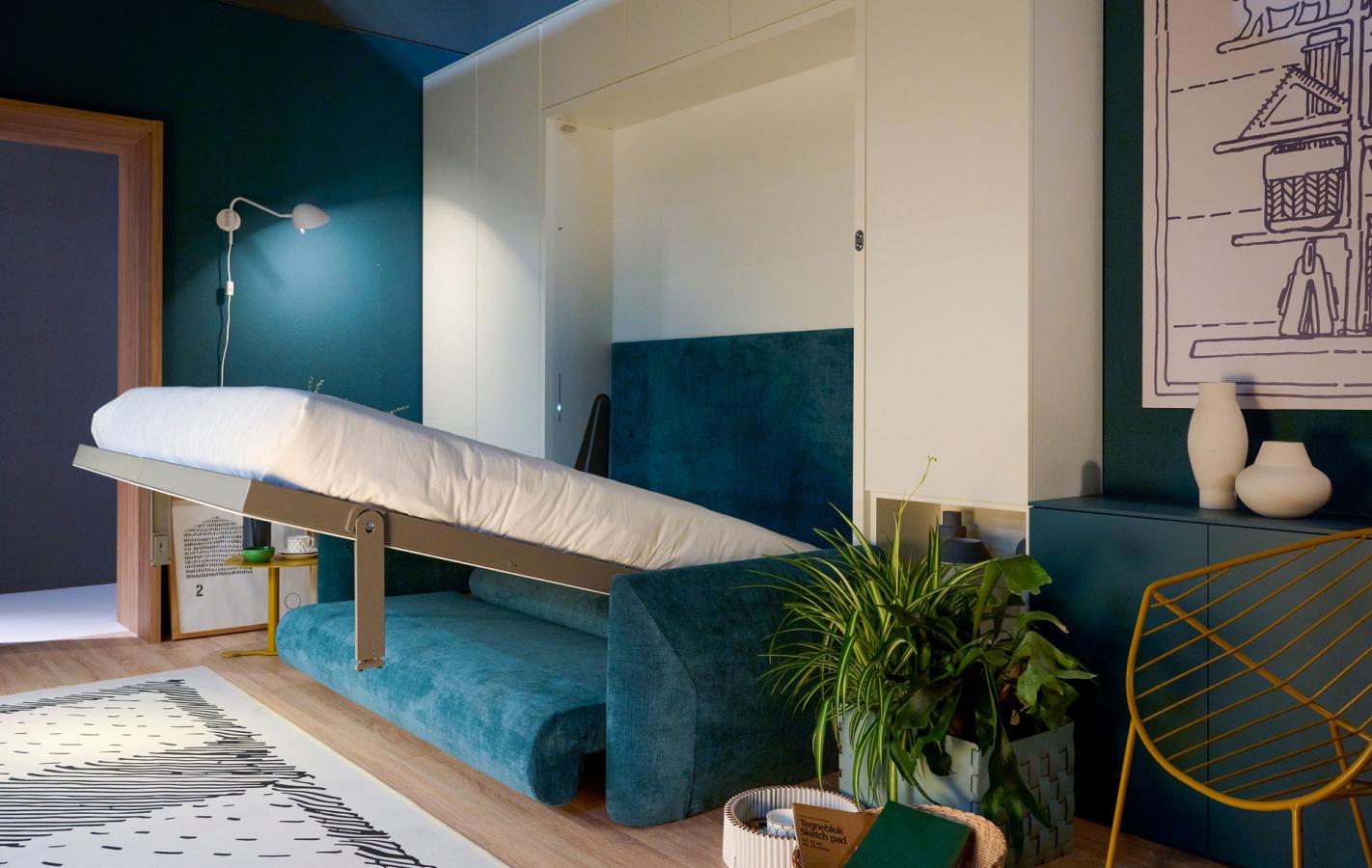 Minerva Sofa Wall bed, Wall bed - Bonbon Compact Living