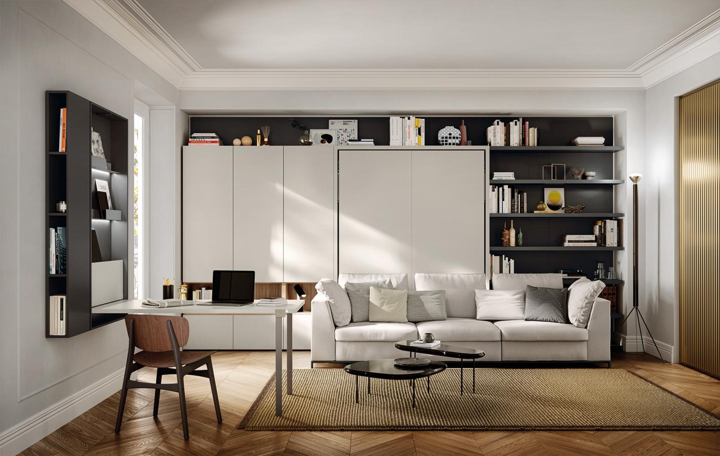 Wally office fold down-table, study or office table