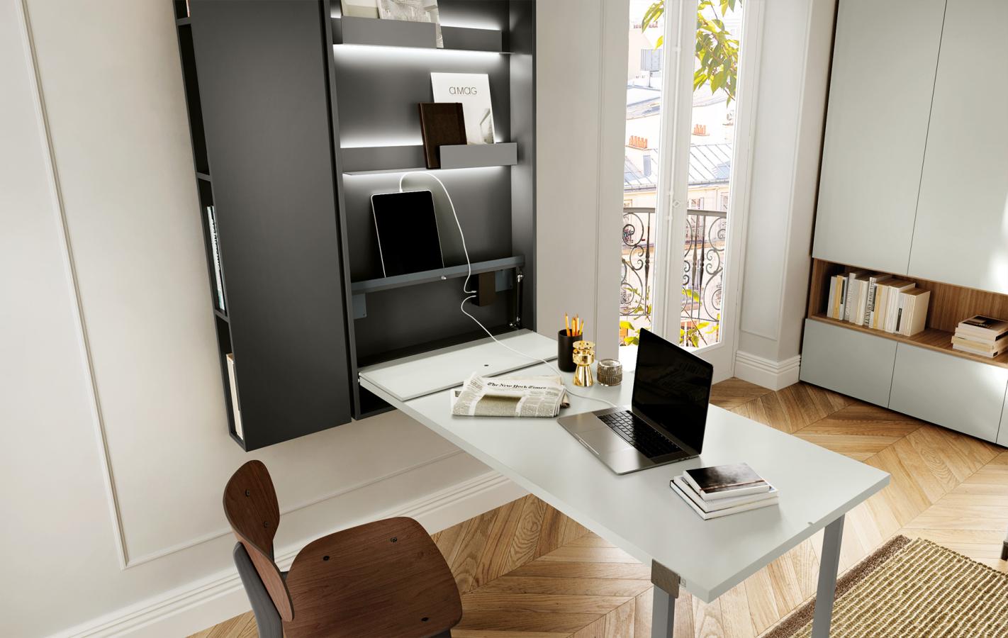 Wally office fold away home office