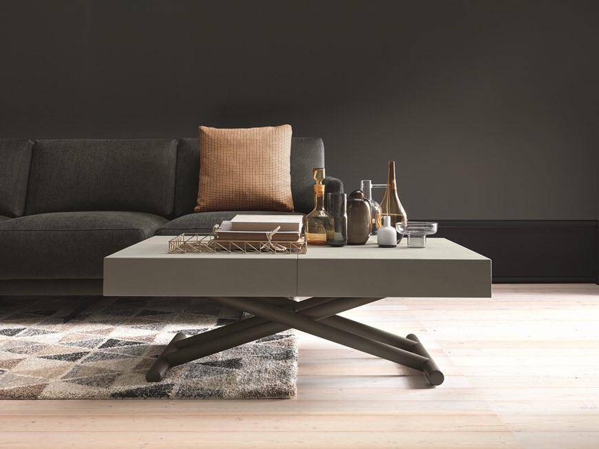 Boxy coffee to dining table 