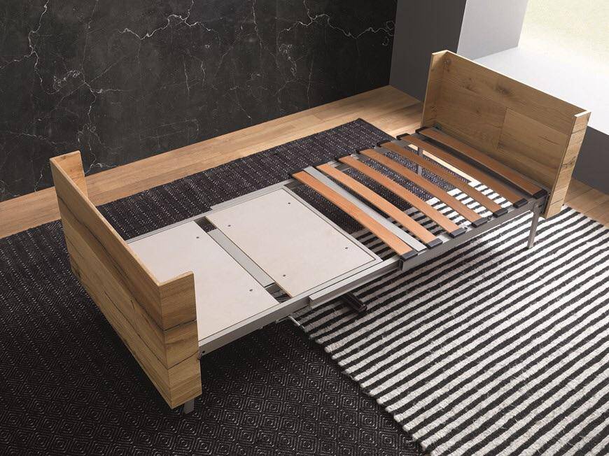 Boxy bed coffee to dining table 