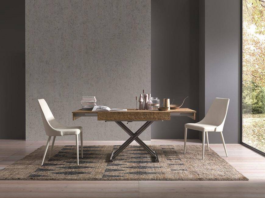 Boxy small coffee to dining table 