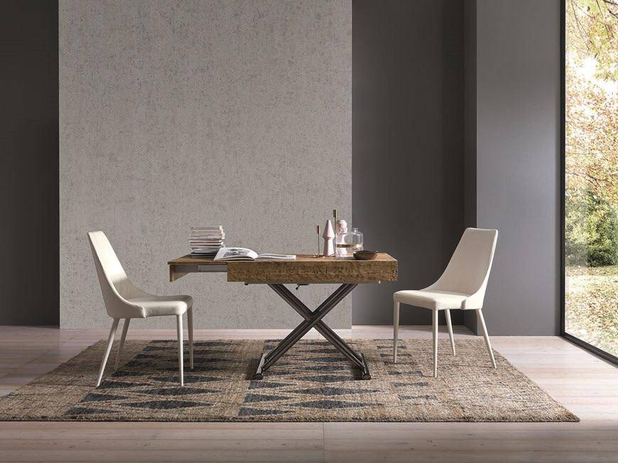 Boxy small coffee to dining table 