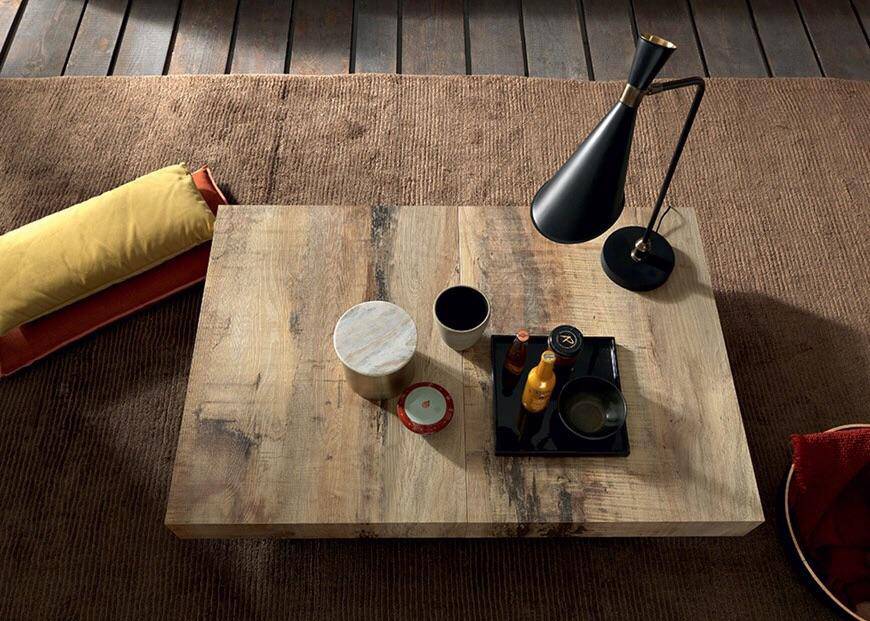 Boxy XL coffee to dining table 