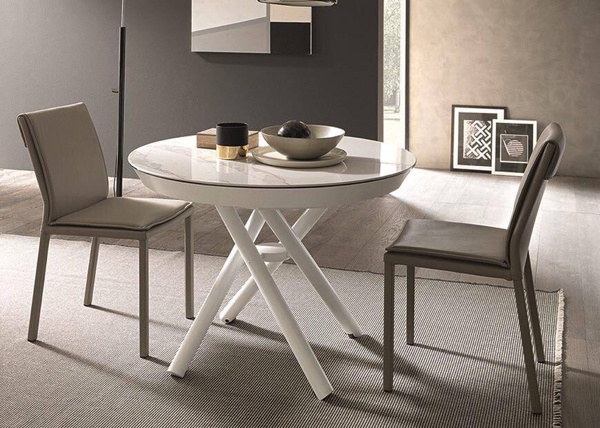 Concept Round coffee to dining table
