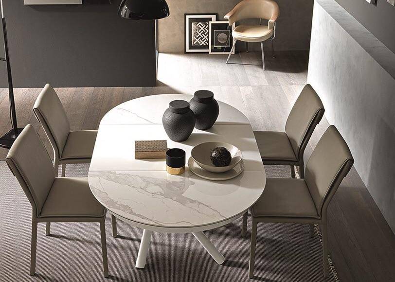 Concept Round coffee to dining table