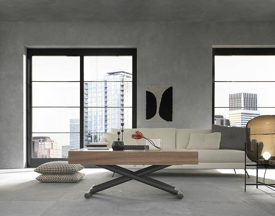 Cubic coffee to dining table 