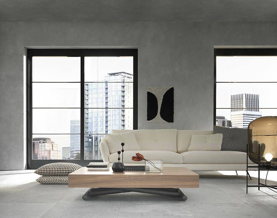Cubic coffee to dining table 
