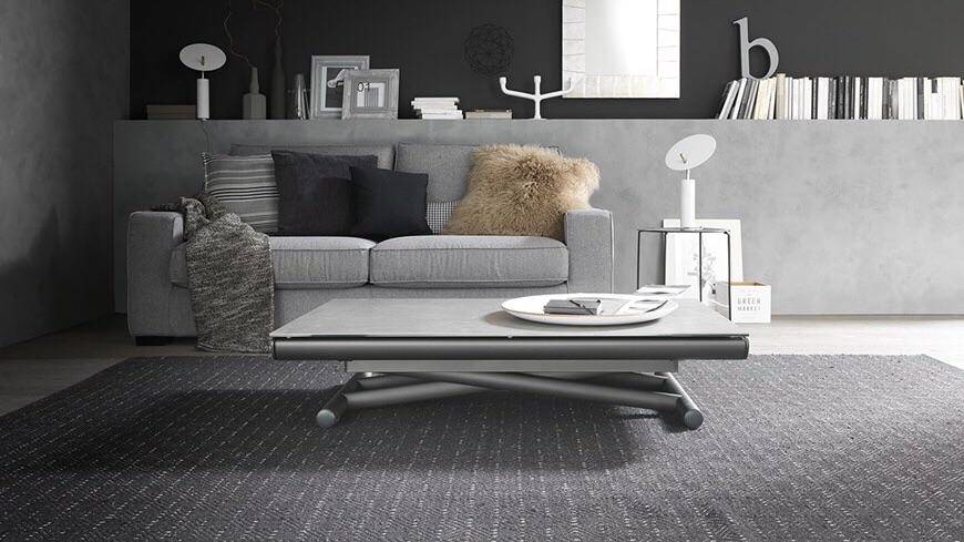 Sharp coffee to dining table 