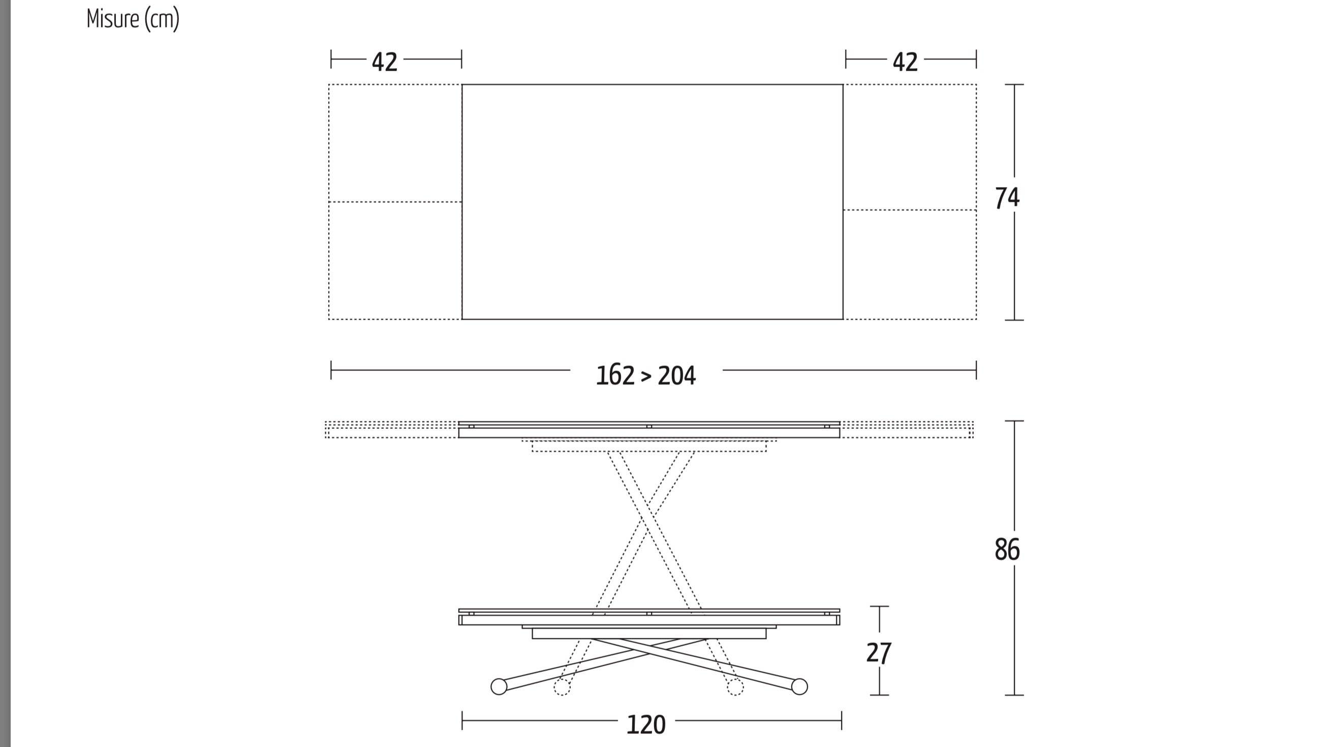 Sharp coffee to dining table 