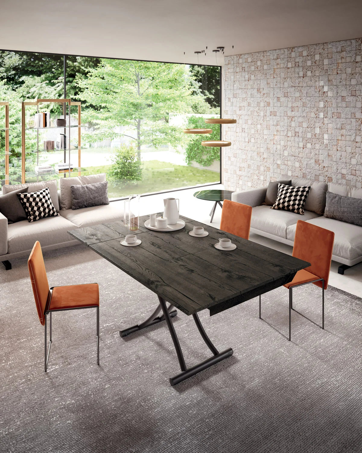Leonardo, Coffee to dining table - Bonbon Compact Living