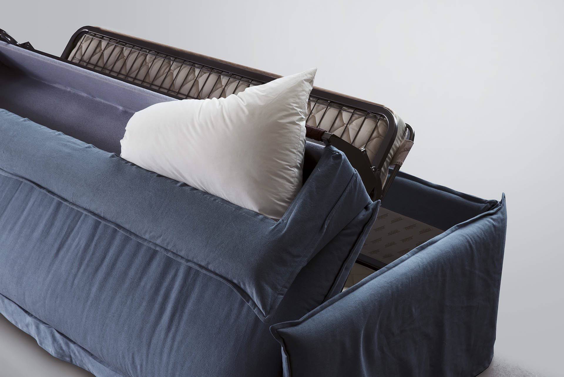 Clarke XL sofa or sofa bed pillow storage 