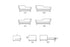 Jeremie sofa or sofa bed measurements