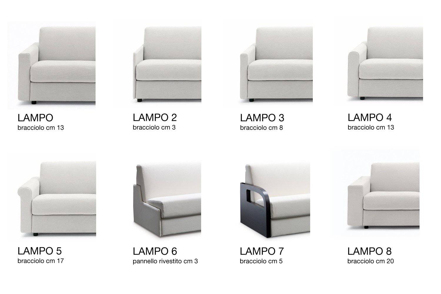 Lampo sofa or sofa bed 