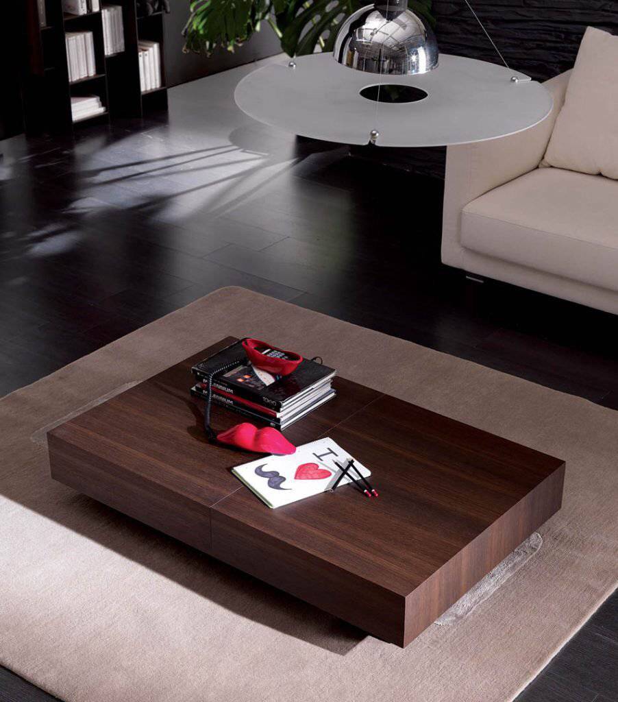 Box Legno coffee to dining table low position